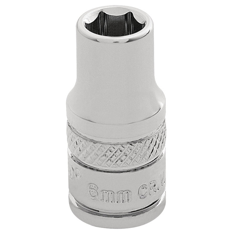 Draper Expert HI-TORQ® 6 Point Socket, 1/4" Sq. Dr., 6.0mm - DR-32453 - Draper - Trade Counter Direct