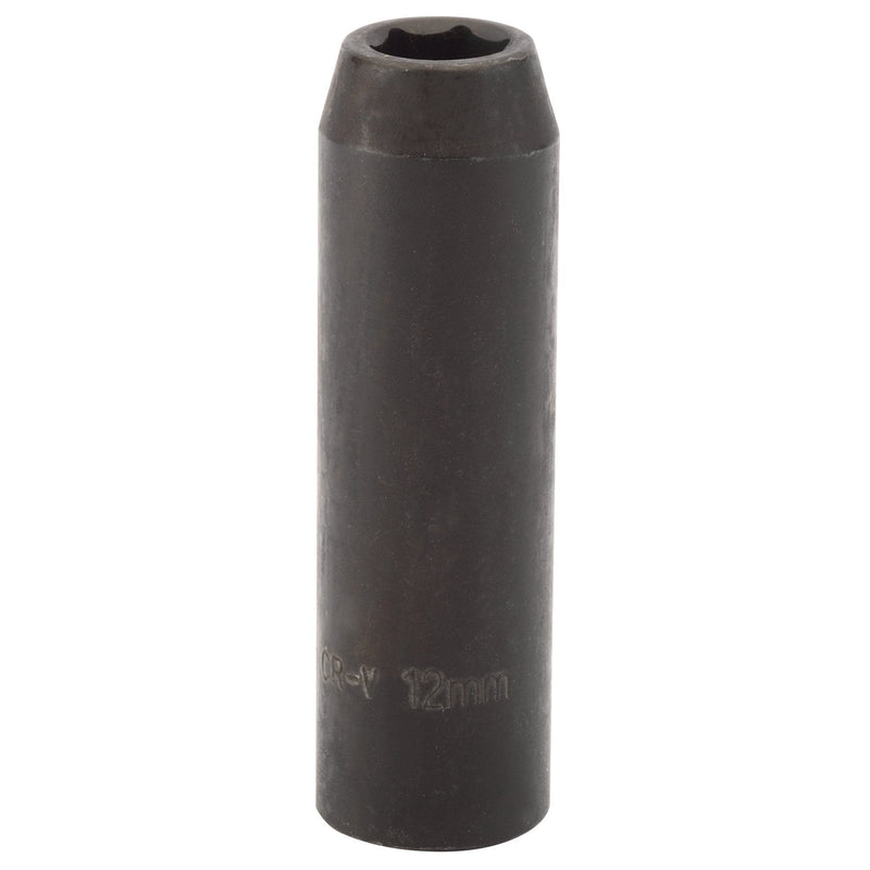 Draper Expert HI-TORQ® Deep Impact Socket, 1/2" Sq. Dr., 12mm (Sold Loose) - DR-59873 - Draper - Trade Counter Direct