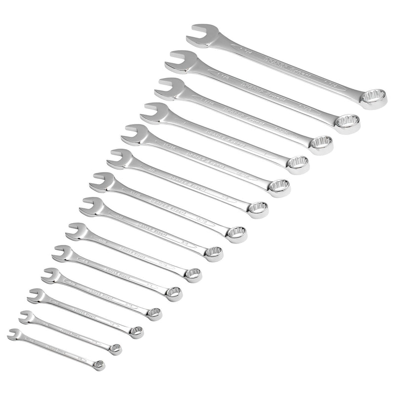Draper Expert HI-TORQ® Imperial Combination Spanner Set (14 Piece) - DR-29548 - Draper - Trade Counter Direct