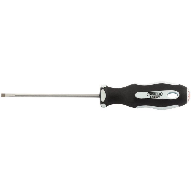 Draper Expert Plain Slot Soft Grip Parallel Tip Screwdriver - DR-34971 - Draper - Trade Counter Direct