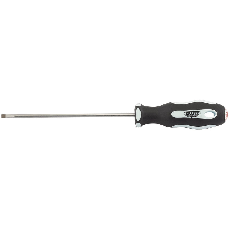 Draper Expert Plain Slot Soft Grip Parallel Tip Screwdriver - DR-34972 - Draper - Trade Counter Direct