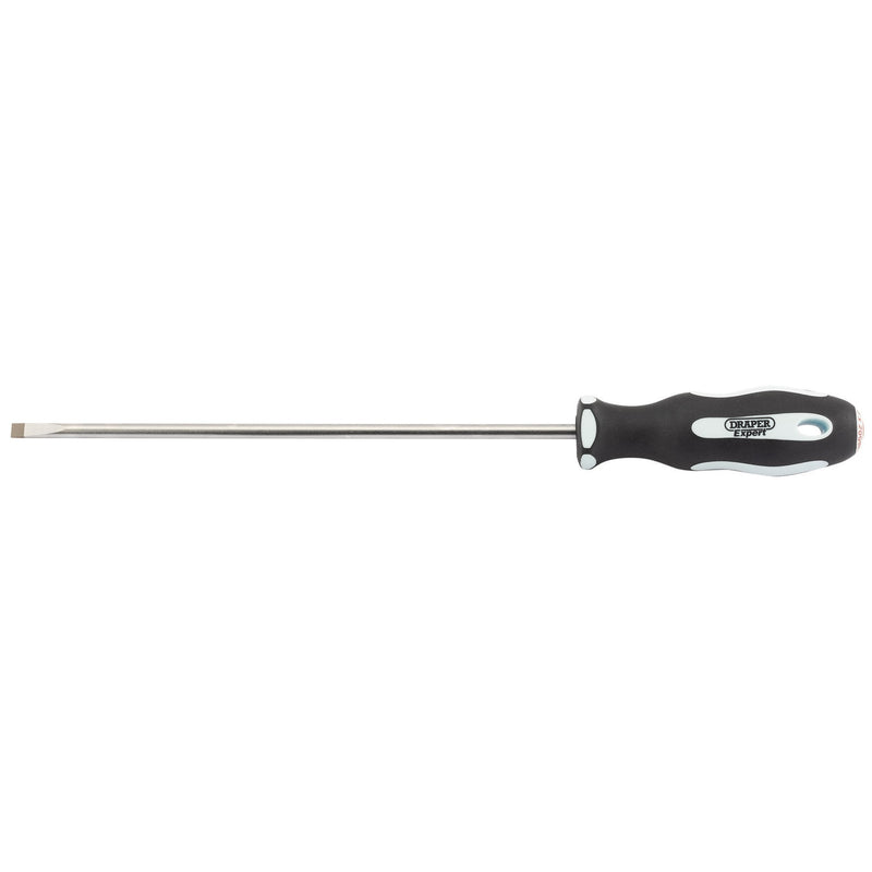 Draper Expert Plain Slot Soft Grip Parallel Tip Screwdriver - DR-34975 - Draper - Trade Counter Direct