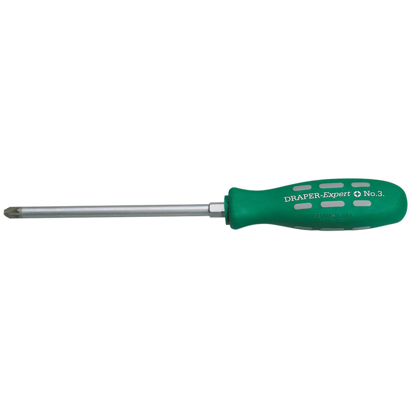 Draper Expert PZ Type Mechanics Screwdriver, 150mm, No.3 (Sold Loose) - DR-67865 - Draper - Trade Counter Direct
