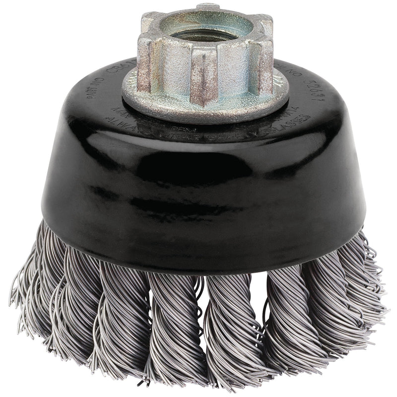 Draper Expert Steel Twist Knot Wire Cup Brush - DR-52631 - Draper - Trade Counter Direct