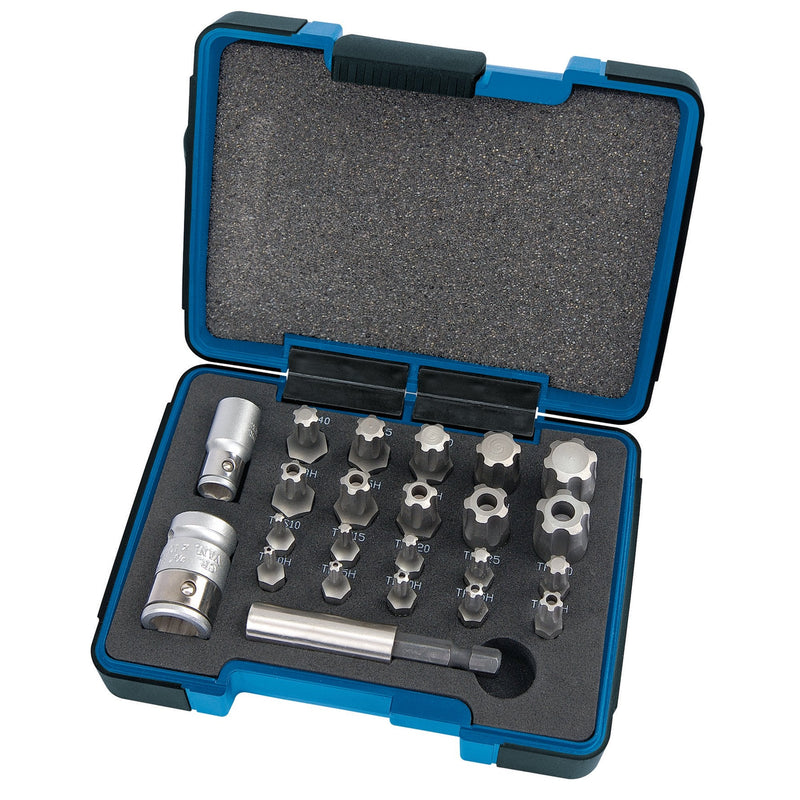Draper Expert TX-STAR® 1/4, Plus Bit Set, 3/8" Sq. Dr. (23 Piece) - DR-23241 - Draper - Trade Counter Direct