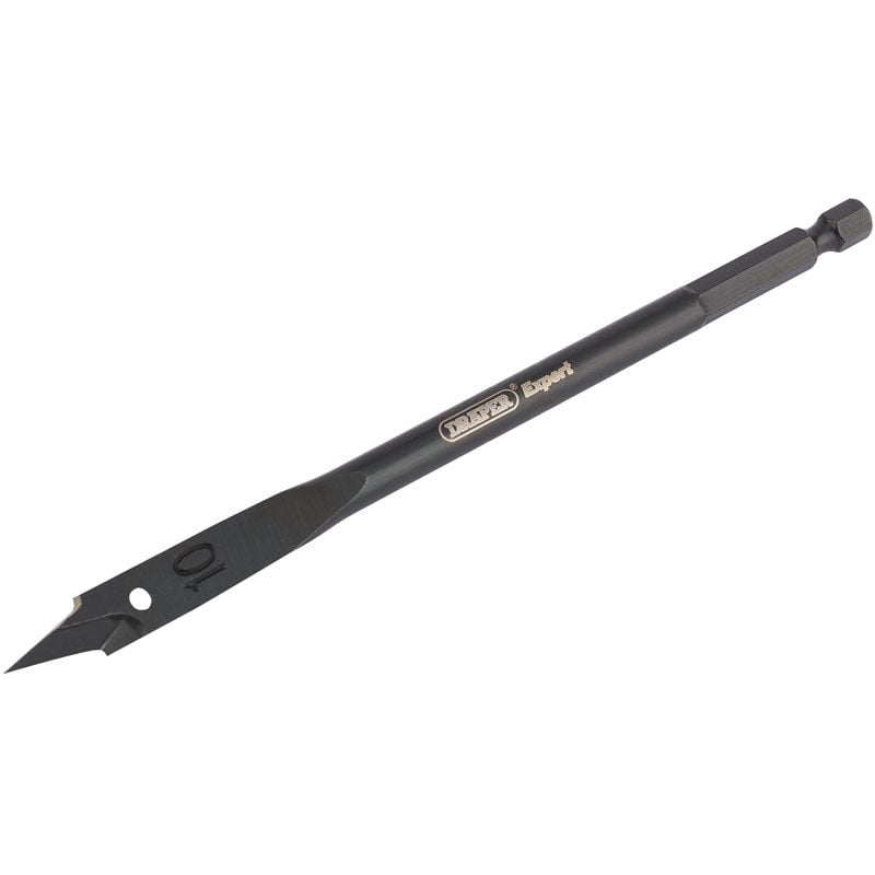 Draper FB102 Draper Expert Flat Wood Bit, 10mm - (17427) - DR-17427 - Draper - Trade Counter Direct