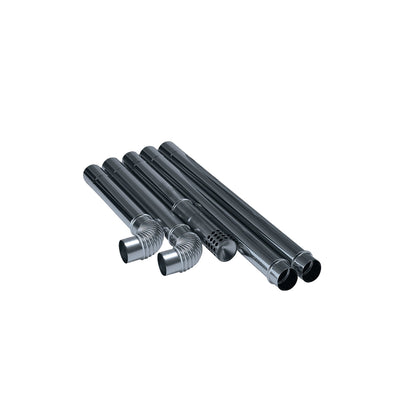 Draper Flue Kit for Far Infrared Diesel Heaters (8 Piece) - DR-07399 - Draper - Trade Counter Direct