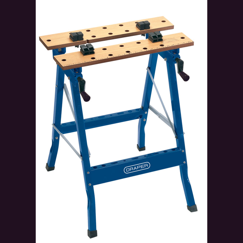 Draper Fold Down Workbench, 605 x 640 x 785mm - DR-77020 - Draper - Trade Counter Direct