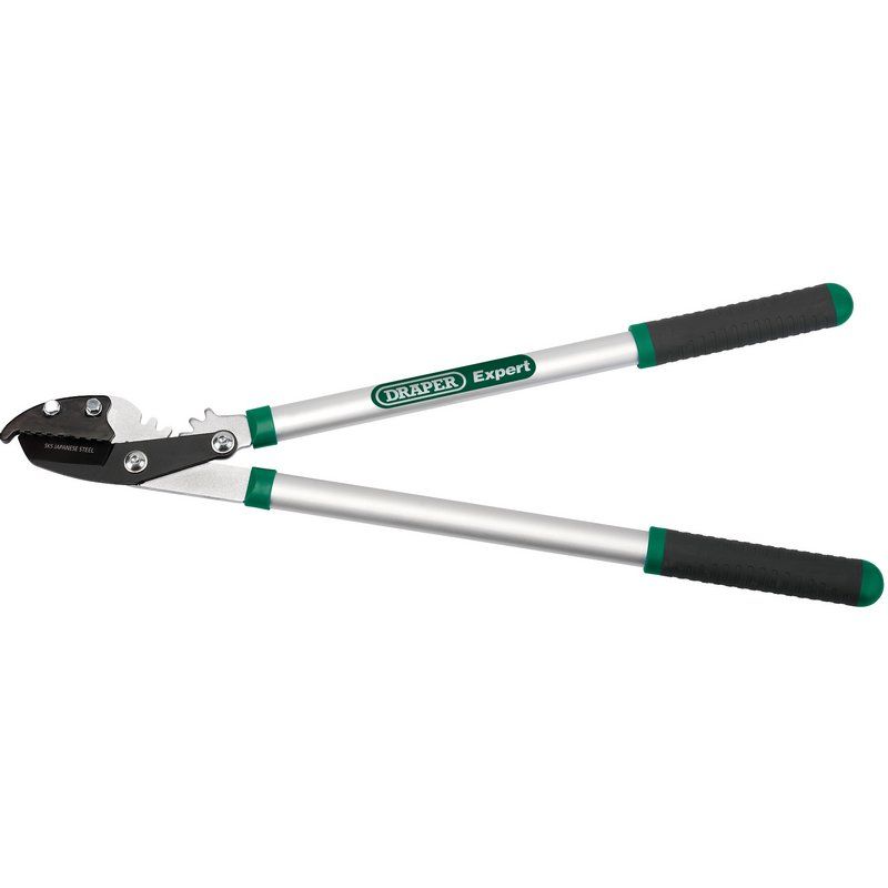 Draper GGAAL/AH/AQ Gear Action Soft Grip Anvil Lopper with Aluminium Handles, 685mm - (03312) - DR-03312 - Draper - Trade Counter Direct