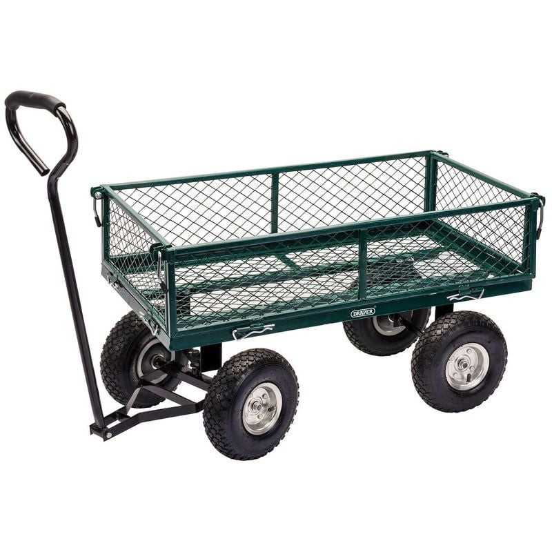 Draper GMC Steel Mesh Gardener's Cart - (58552) - DR-58552 - Draper - Trade Counter Direct