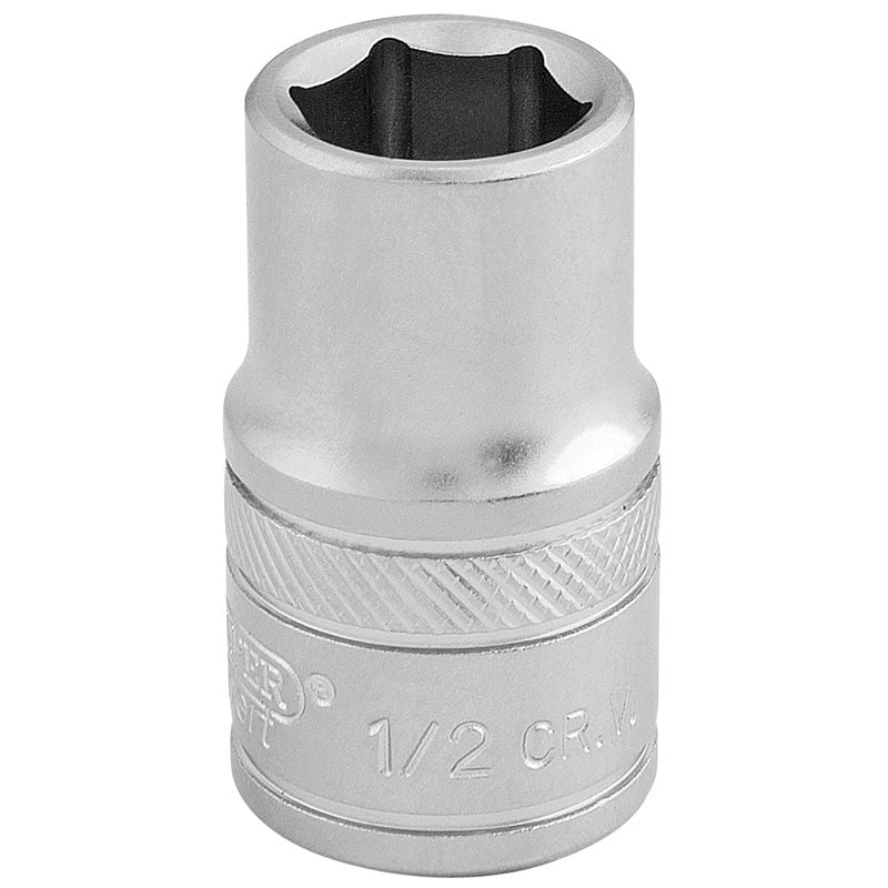 Draper H - AF/MS 6 Point Imperial Socket, 1/2" Sq. Dr., 1/2" - (16626) - DR-16626 - Draper - Trade Counter Direct