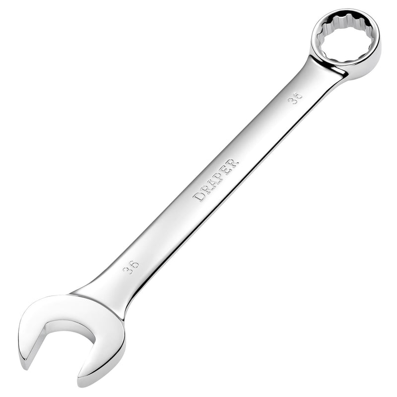 Draper Heavy Duty Long Pattern Metric Combination Spanner - DR-36956 - Draper - Trade Counter Direct