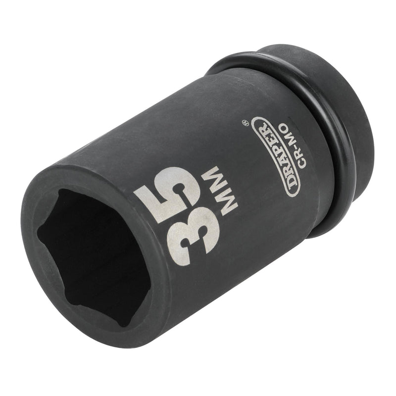 Draper HI-TORQ® 6 Point Deep Impact Socket, 1" Sq. Dr. - DR-05149 - Draper - Trade Counter Direct