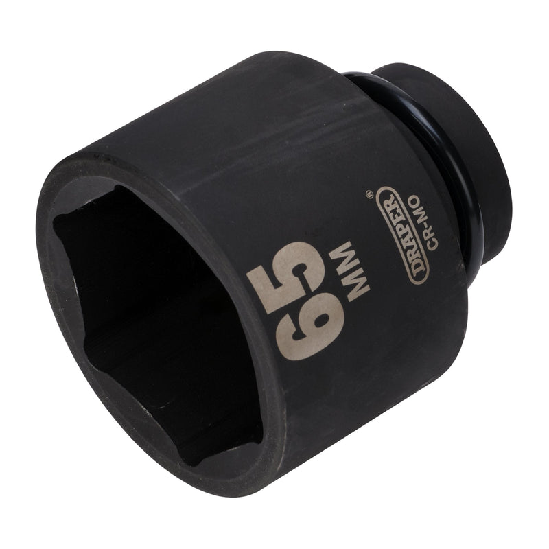 Draper HI-TORQ® 6 Point Deep Impact Socket, 1" Sq. Dr. - DR-05158 - Draper - Trade Counter Direct