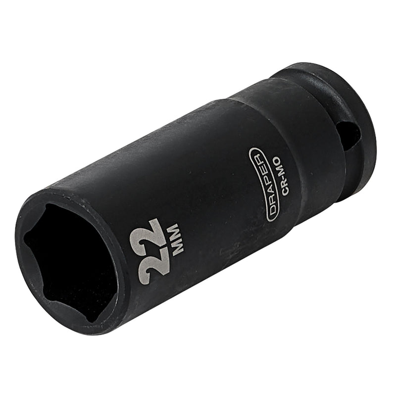 Draper HI-TORQ® Deep Impact Socket, 1/2" Sq. Dr. - DR-12745 - Draper - Trade Counter Direct