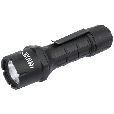 Draper LED Waterproof Torch, 1W, 1 x AA Battery Required - DR-51751 - Draper - Trade Counter Direct