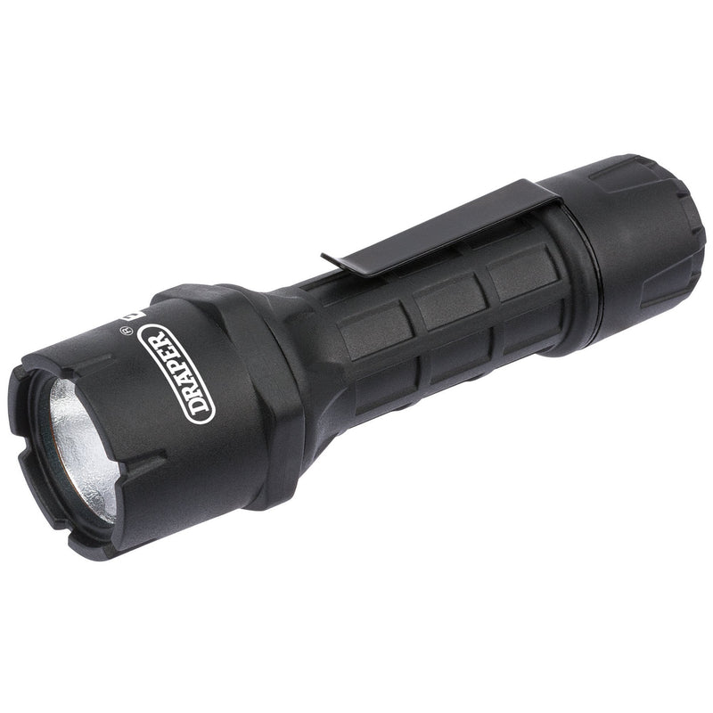 Draper LED Waterproof Torch, 1W, 1 x AA Battery Required - DR-51751 - Draper - Trade Counter Direct