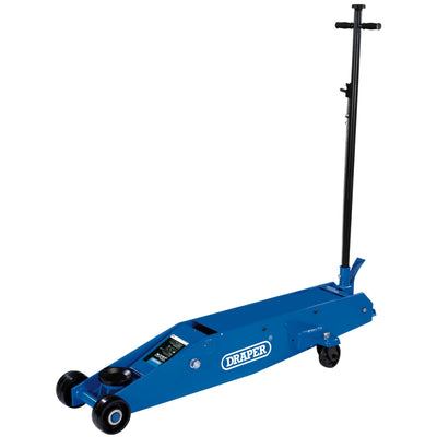 Draper Long Chassis Trolley Jack, 10 Tonne - DR-03494 - Draper - Trade Counter Direct
