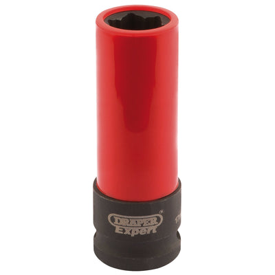 Draper Mercedes Benz Wheel Nut Socket, 1/2" Sq. Dr., 17mm - DR-16175 - Draper - Trade Counter Direct