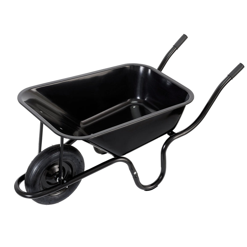 Draper Metal Tray Contractors Wheelbarrow, 85L - DR-82755 - Draper - Trade Counter Direct