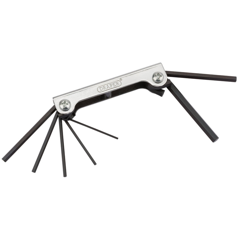 Draper Metric Hex. Pocket Key Set (7 Piece) - DR-33827 - Draper - Trade Counter Direct