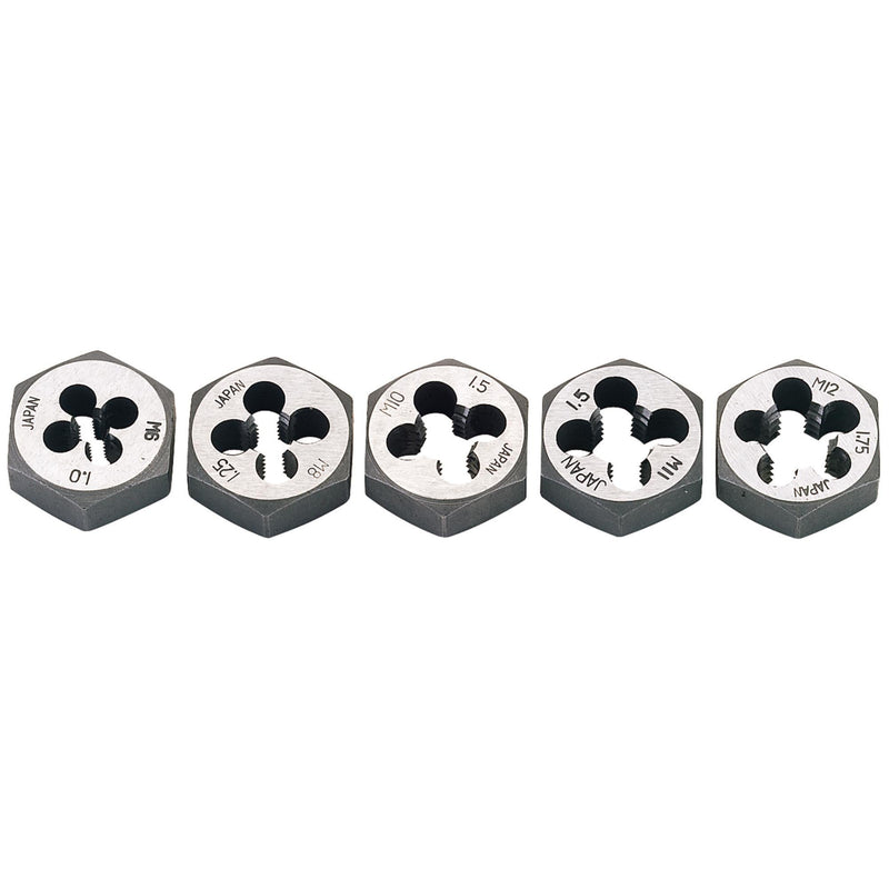 Draper Metric Hexagon Die Nut Set (5 Piece) - DR-79198 - Draper - Trade Counter Direct