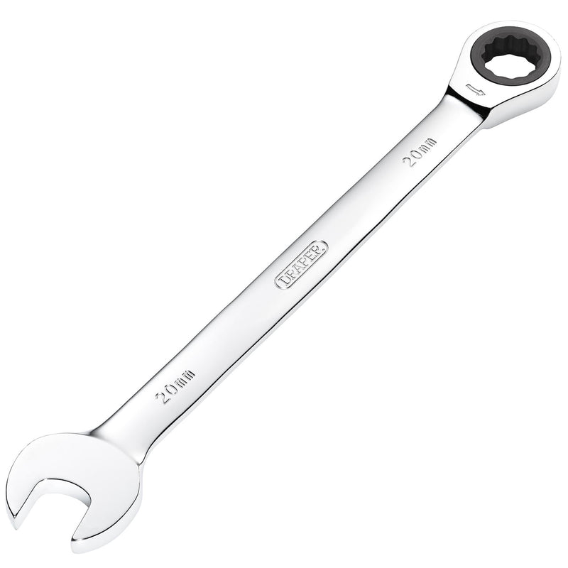 Draper Metric Ratcheting Combination Spanner - DR-31019 - Draper - Trade Counter Direct