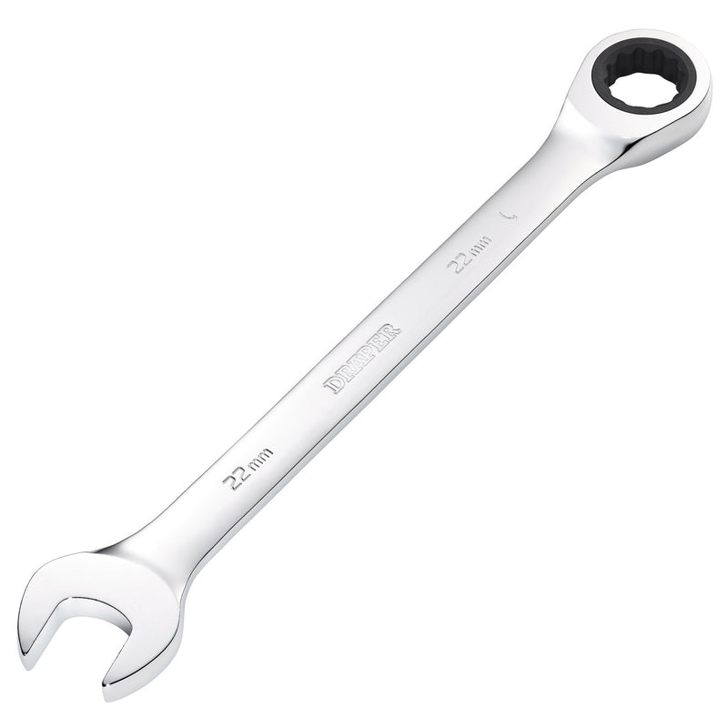 Draper Metric Ratcheting Combination Spanner - DR-31022 - Draper - Trade Counter Direct