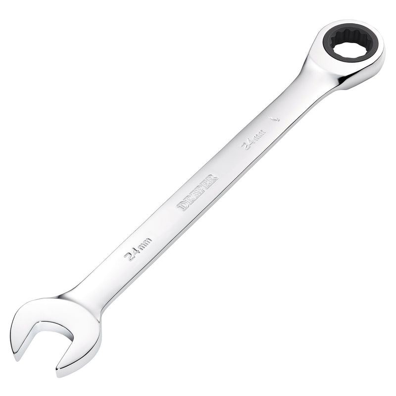 Draper Metric Ratcheting Combination Spanner - DR-31023 - Draper - Trade Counter Direct