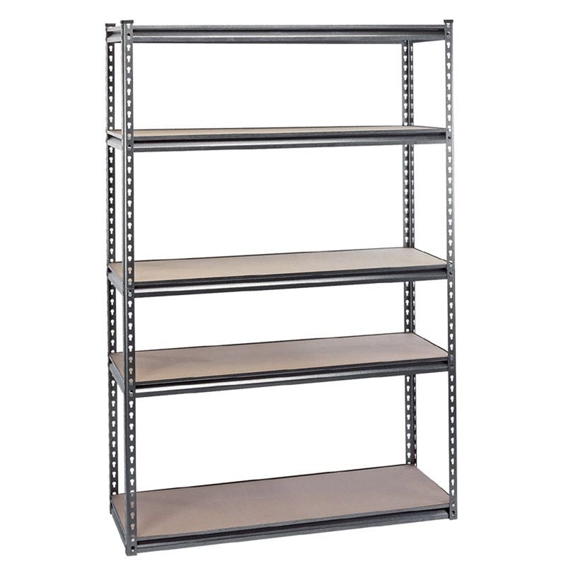 Draper MSUHD183 Heavy Duty Steel Shelving Unit, 5 Shelves, L1220 x W450 x H1830mm - (21663) - DR-21663 - Draper - Trade Counter Direct