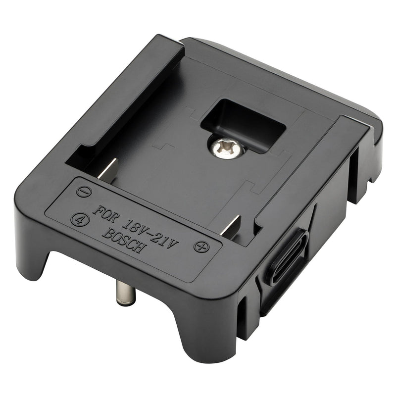 24W AC/DC Hybrid Work Light Power Tool Battery Adaptor Compatible with Bosch® for Stock No. 04673