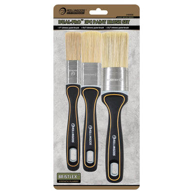 ROLLINGDOG DUAL-PRO™ DP1000 Paint Brush Set (3 Piece)