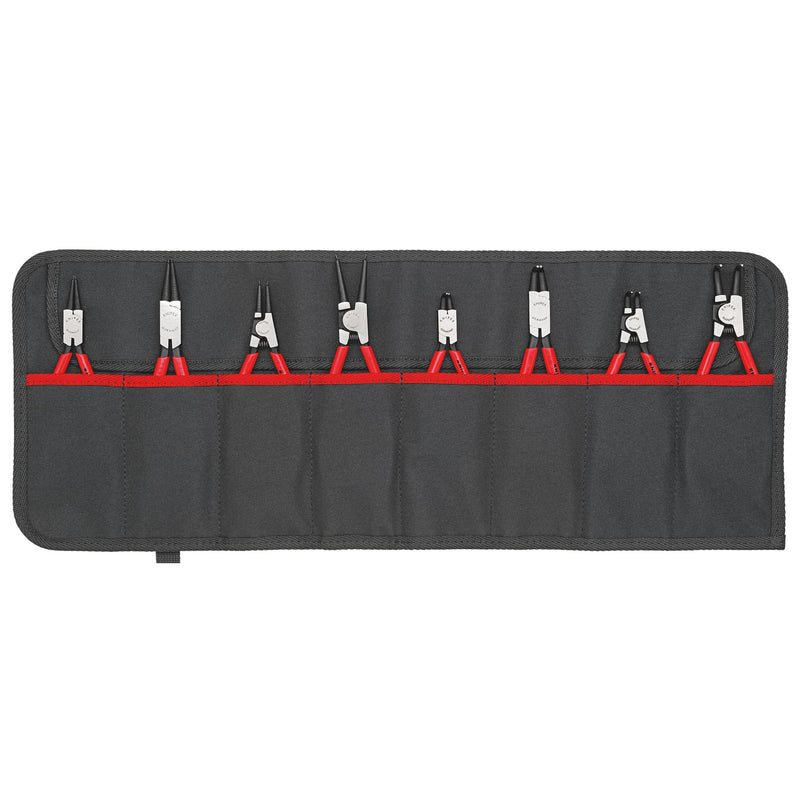 KNIPEX 00 19 58 V01 Set of Circlip Pliers, 8 Parts