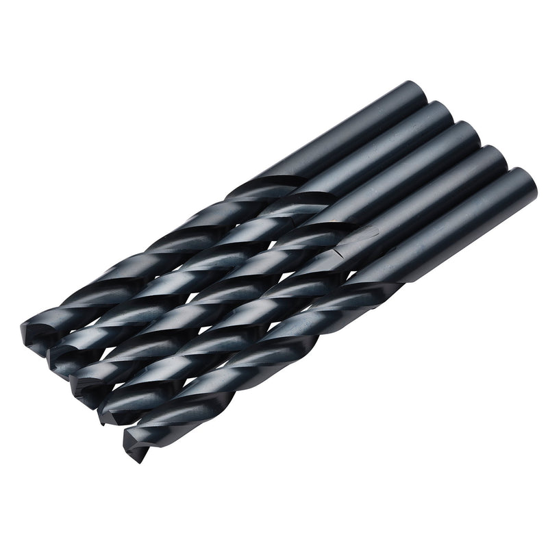 Black HSS Drill Bit, 12 x 151mm (Pack of 5)