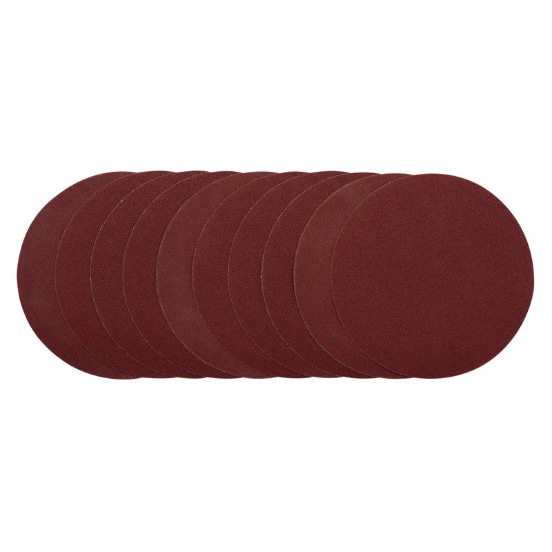 Sanding Discs, 200mm, 80 Grit (Pack of 10)