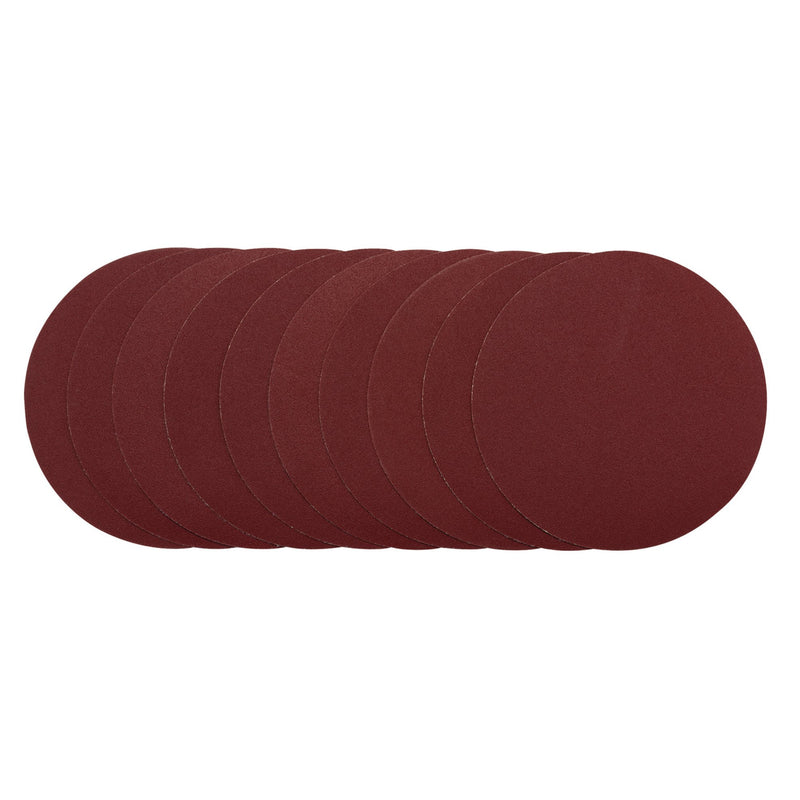Sanding Discs, 200mm, 120 Grit (Pack of 10)