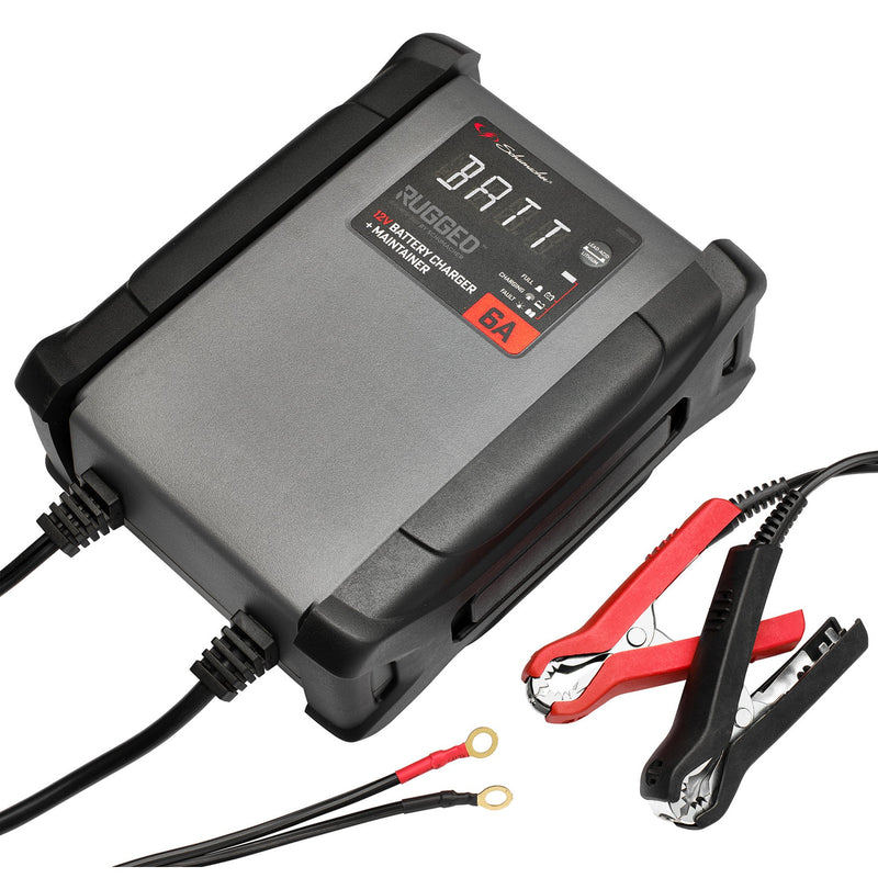 Schumacher® Rugged SPX459, 6A, 12V Battery Charger and Maintainer