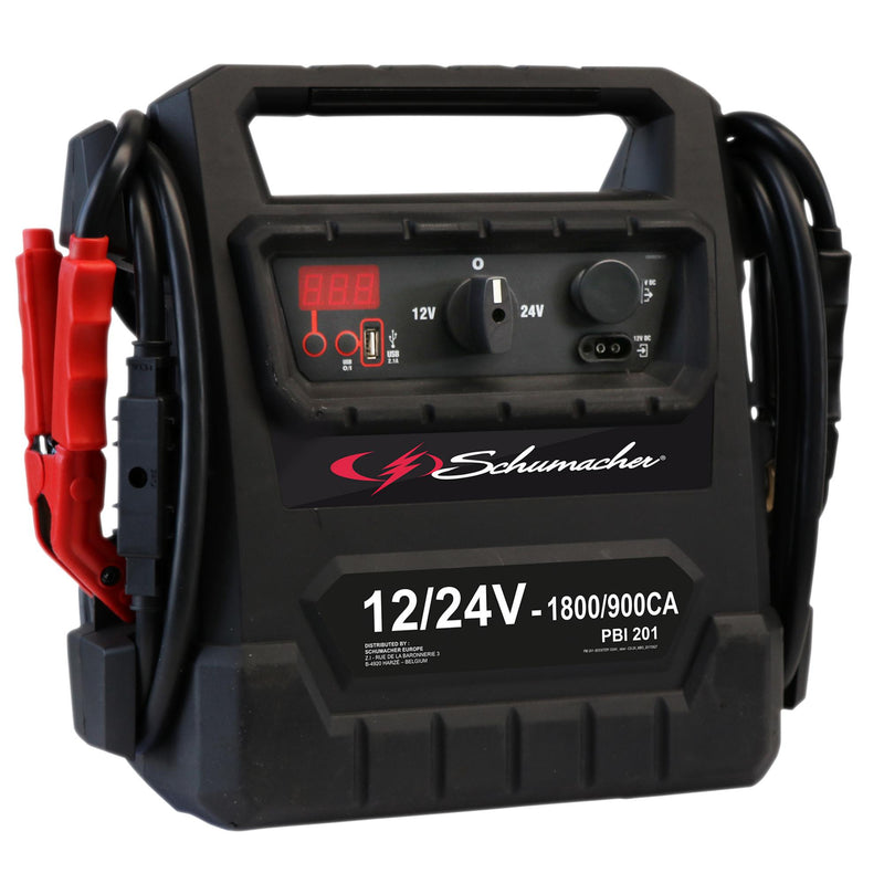 Schumacher® PBI201 12/24V Booster, 1800/900CA