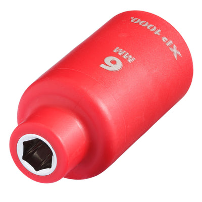 XP1000® VDE Socket, 3/8" Sq. Dr., 6mm