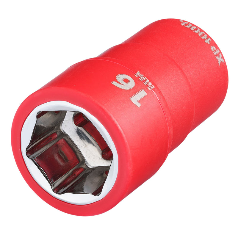 XP1000® VDE Socket, 3/8" Sq. Dr., 16mm