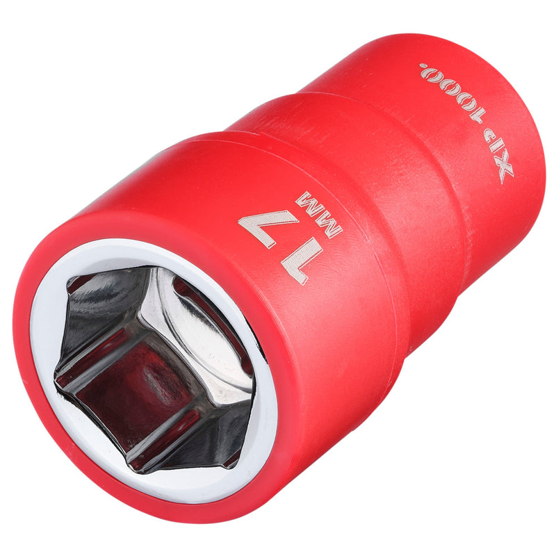 XP1000® VDE Socket, 3/8" Sq. Dr., 17mm