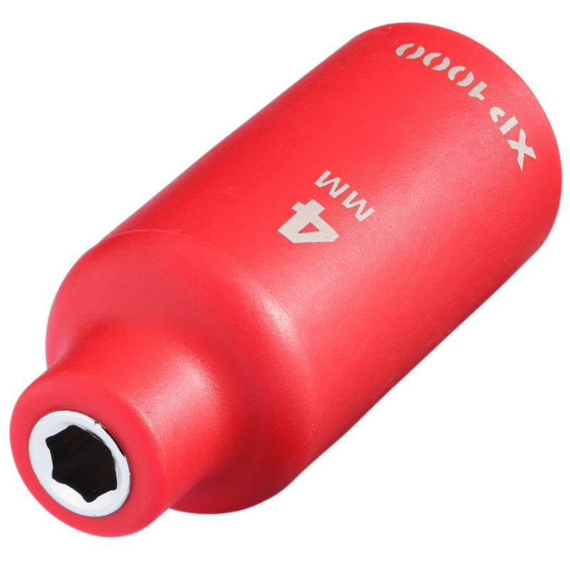 XP1000® VDE Socket, 1/4" Sq. Dr., 4mm