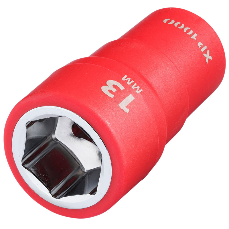Draper Expert XP1000 VDE 13mm Socket 1/4" Drive Insulated 1000V Electric Safe