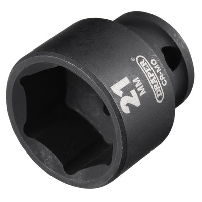 Draper HI-TORQ® Metric Impact Socket, 3/8" Sq. Dr., 21mm