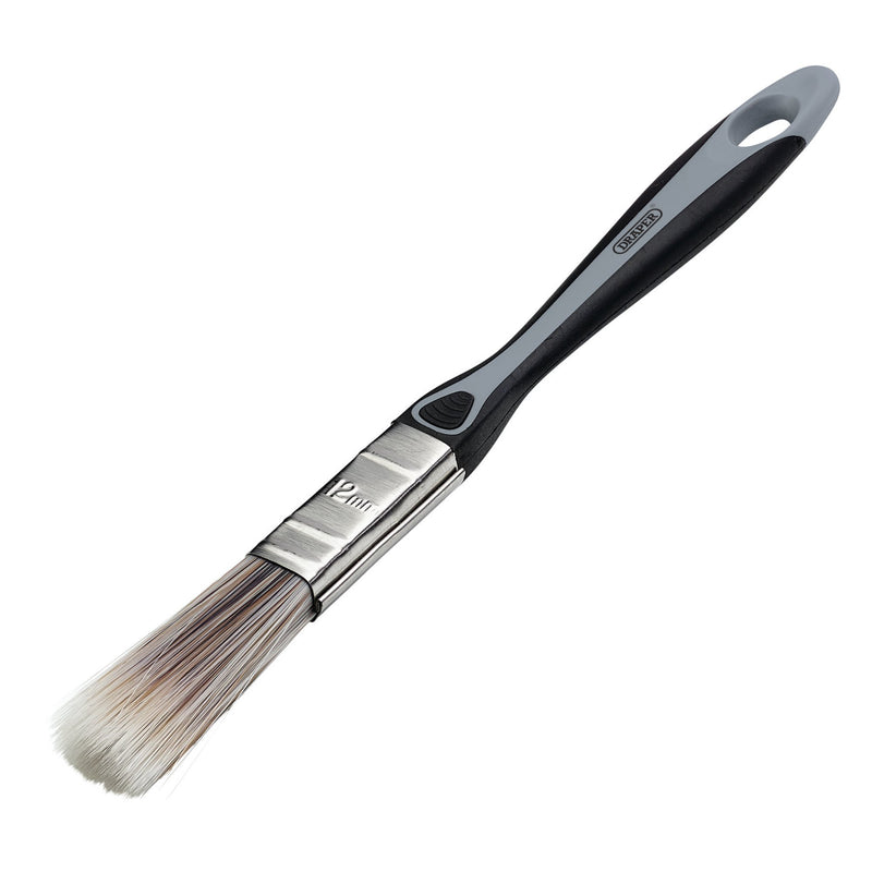 Flat Paint Brush with Soft Grip, 12mm