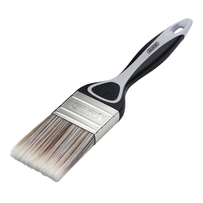 Flat Paint Brush with Soft Grip, 50mm