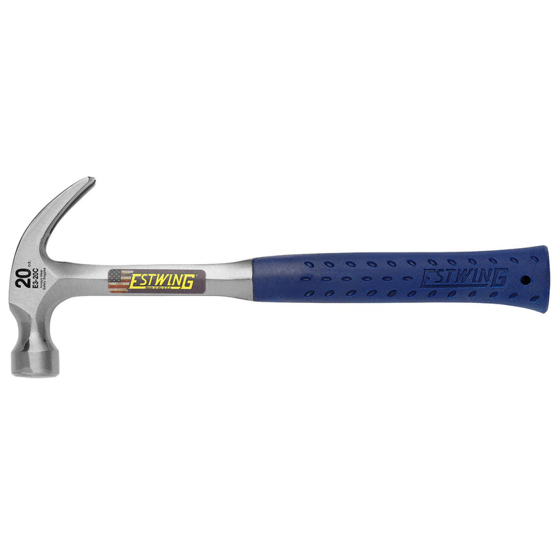 Estwing E3-20C Curved Claw Hammer (International), 20oz/560g