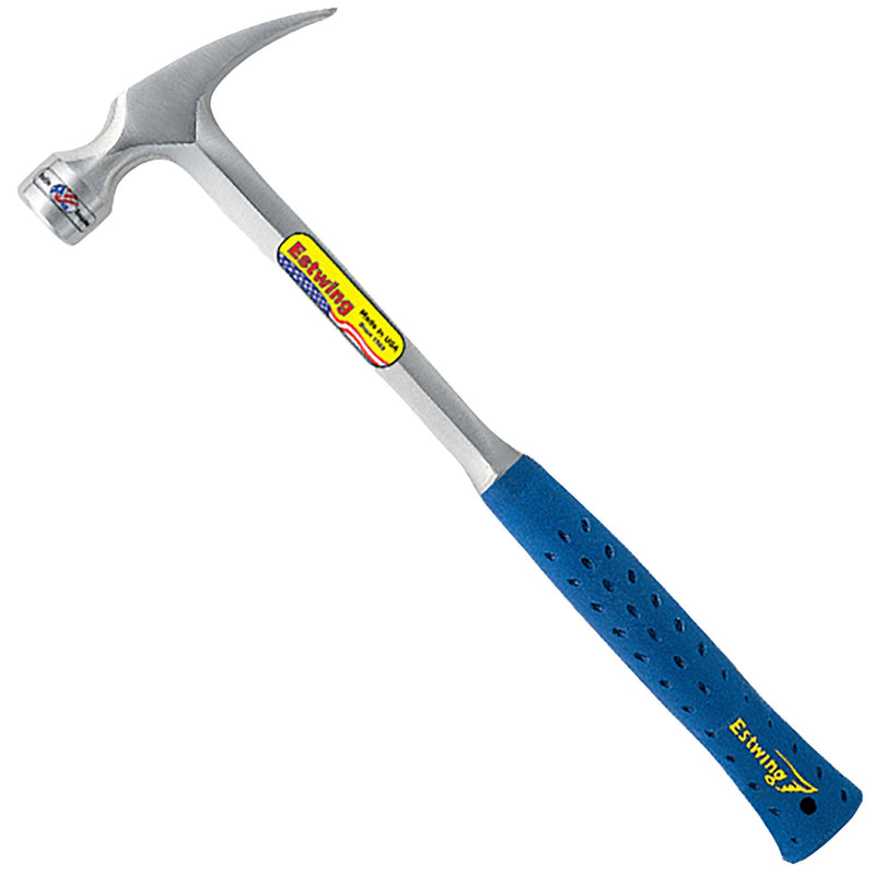 Estwing E3-22SMR Milled Face Straight Framing Hammer, 22oz/616g