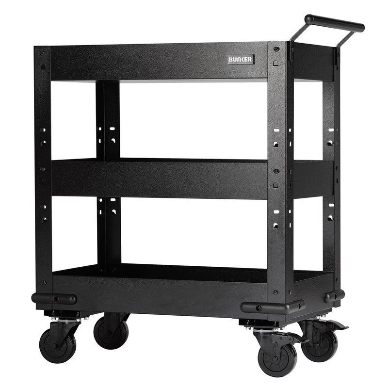 BUNKER 3 Tier Trolley with Pull Handle, 714mm