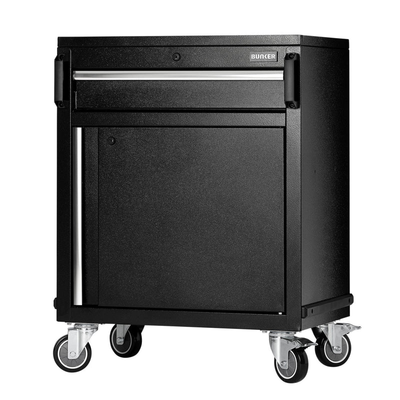 BUNKER Modular Power Tool Mobile Cabinet, 1 Drawer, 1 Door, 646mm